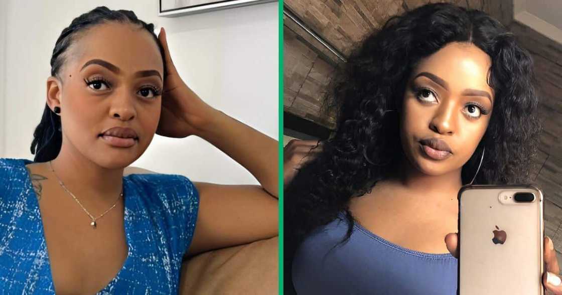 A woman showed off her life as a woman in construction. A woman showed off her life as a woman in construction.