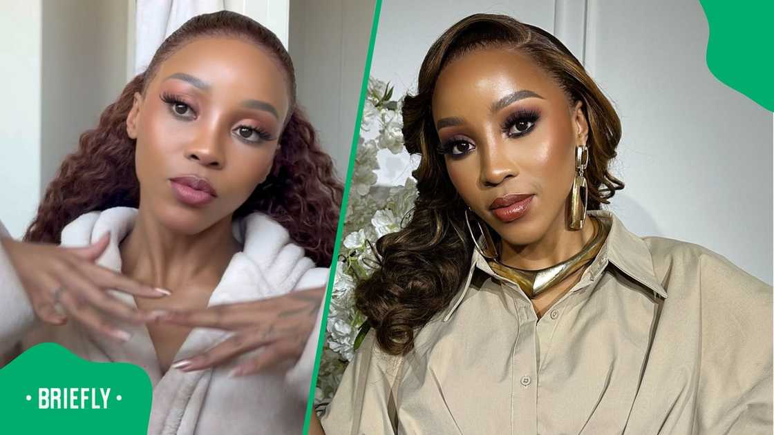 Sbahle Mpisane shares photo of alleged stalker who showed up at her mother's house Sbahle Mpisane shares photo of alleged stalker who showed up at her mother's house