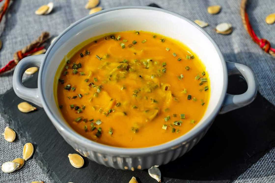 How do you thicken up butternut squash soup?