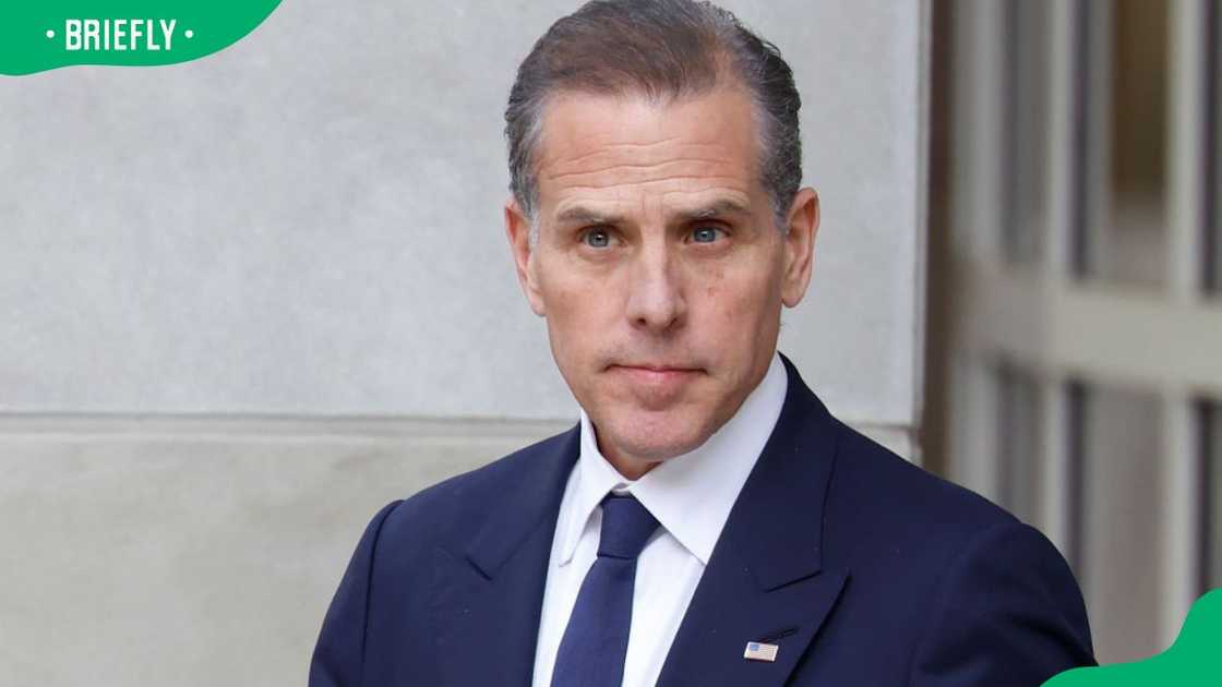 Hunter Biden at the J. Caleb Boggs Federal Building in 2024