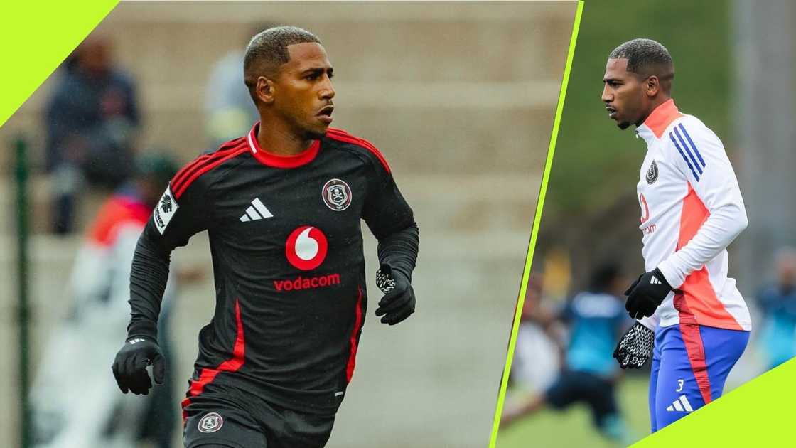 Deano van Rooyen has become a key player at Orlando Pirates.