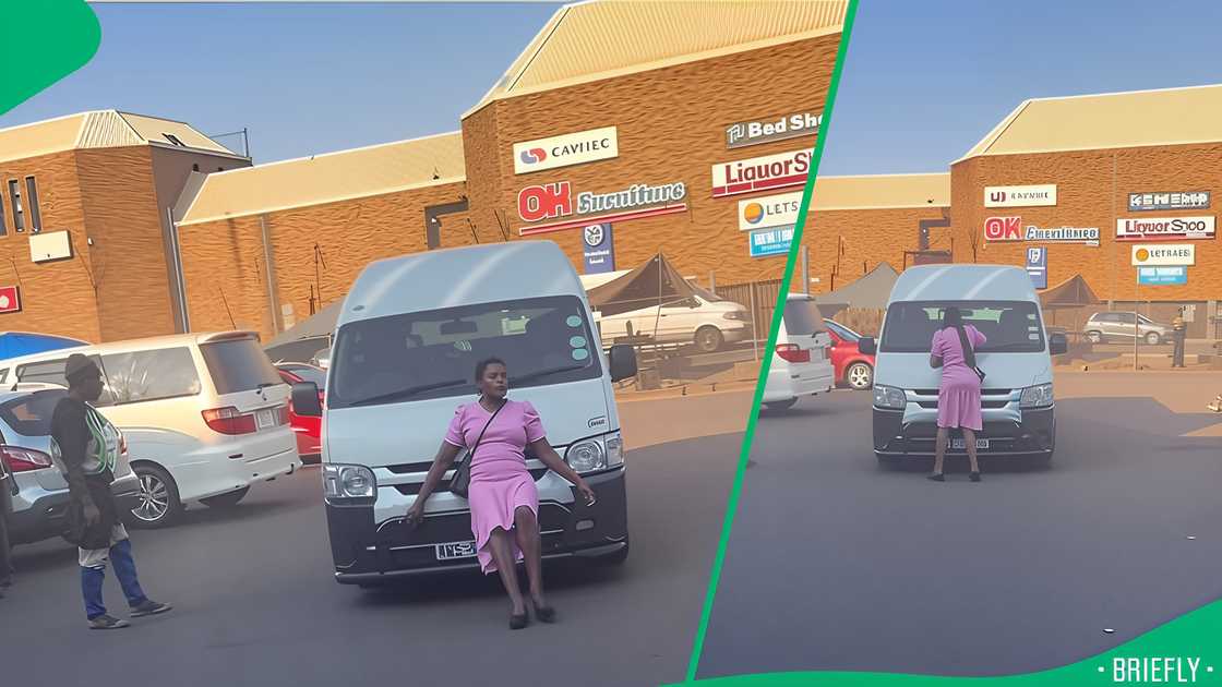 A South African woman's taxi shenanigans amused people online.
