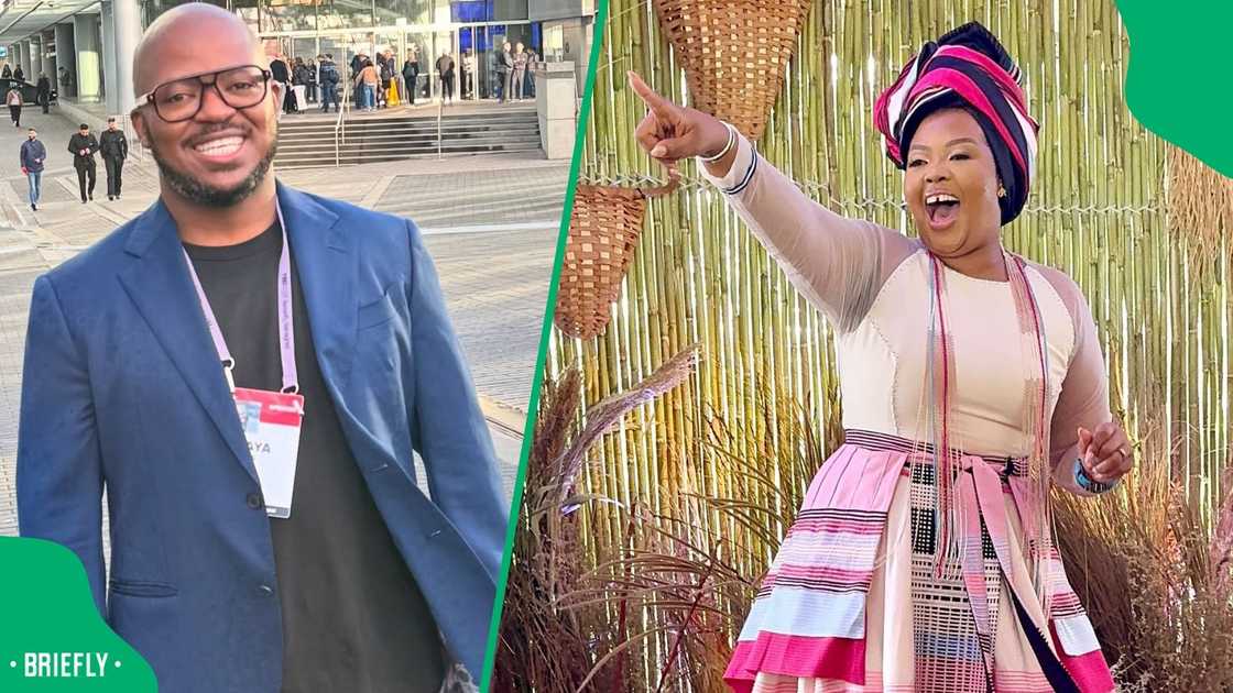 Khaya Dlanga's involvement in Anele Mdoda's wedding is questioned by fans. Khaya Dlanga's involvement in Anele Mdoda's wedding is questioned by fans.