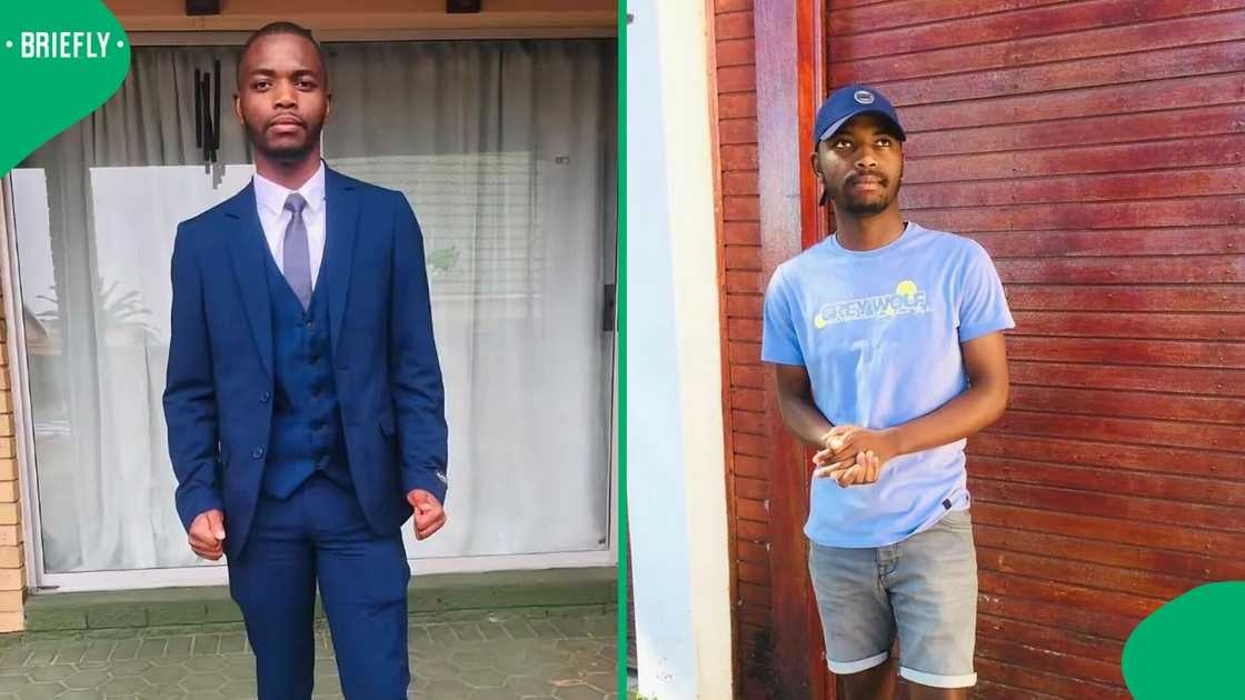 A man showcased how he graduated and the job he landed, which shocked many South Africans. A man showcased how he graduated and the job he landed, which shocked many South Africans.