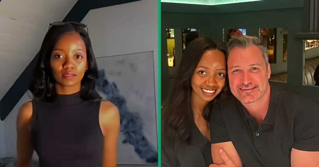 An African lady showed off her wig collections in a TikTok video. An African lady showed off her wig collections in a TikTok video.