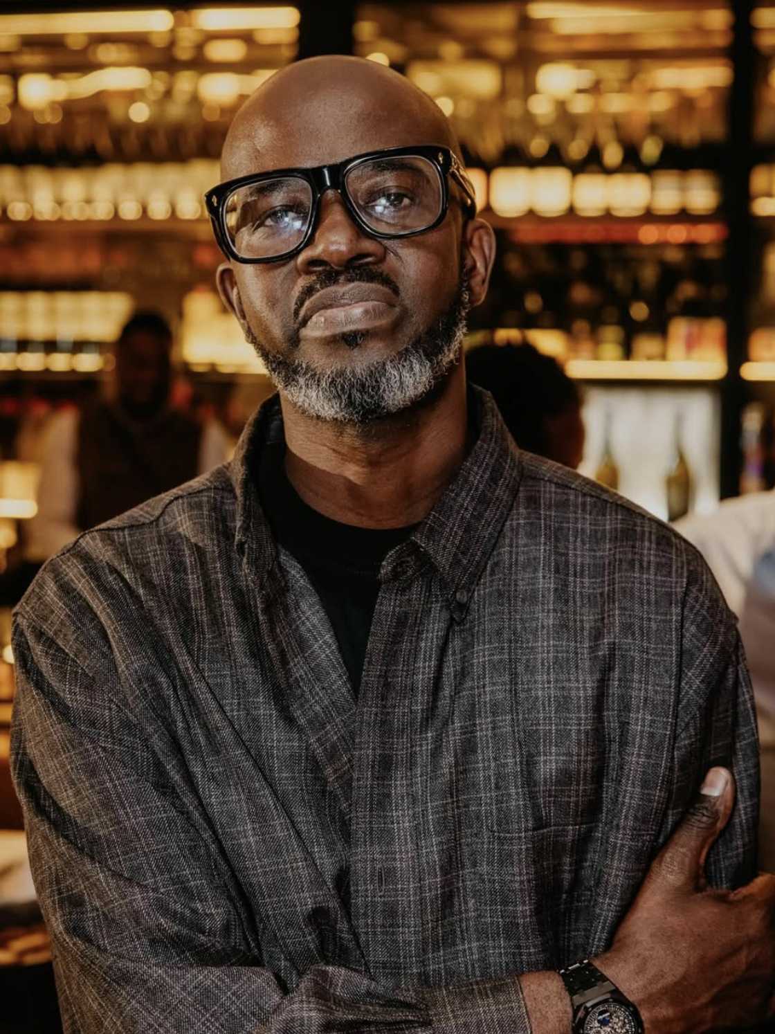 Fans questioned Black Coffee's "smart casual" look Fans questioned Black Coffee's "smart casual" look