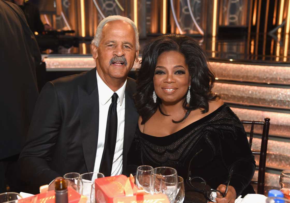 Oprah and Stedman were spotted.