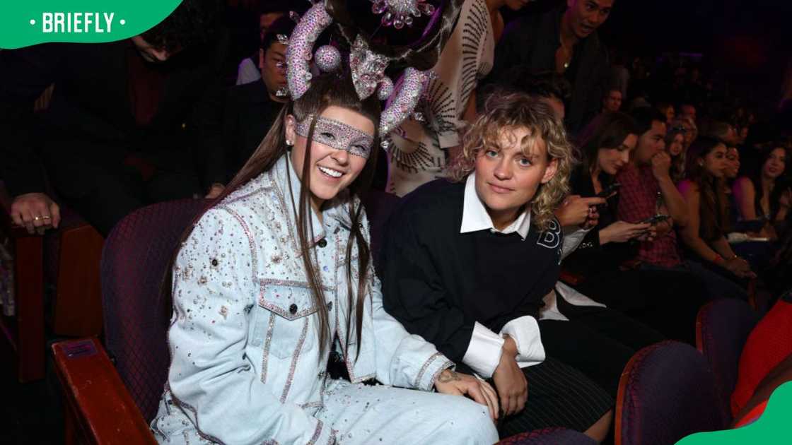 JoJo Siwa and Kath Ebbs at the 2025 iHeartRadio Music Awards JoJo Siwa and Kath Ebbs at the 2025 iHeartRadio Music Awards