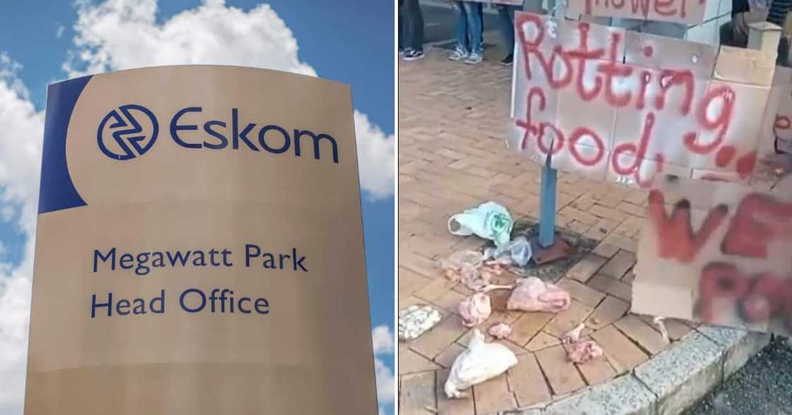 A general view of the headquarter of the embattled South African main electricity provider ESKOM