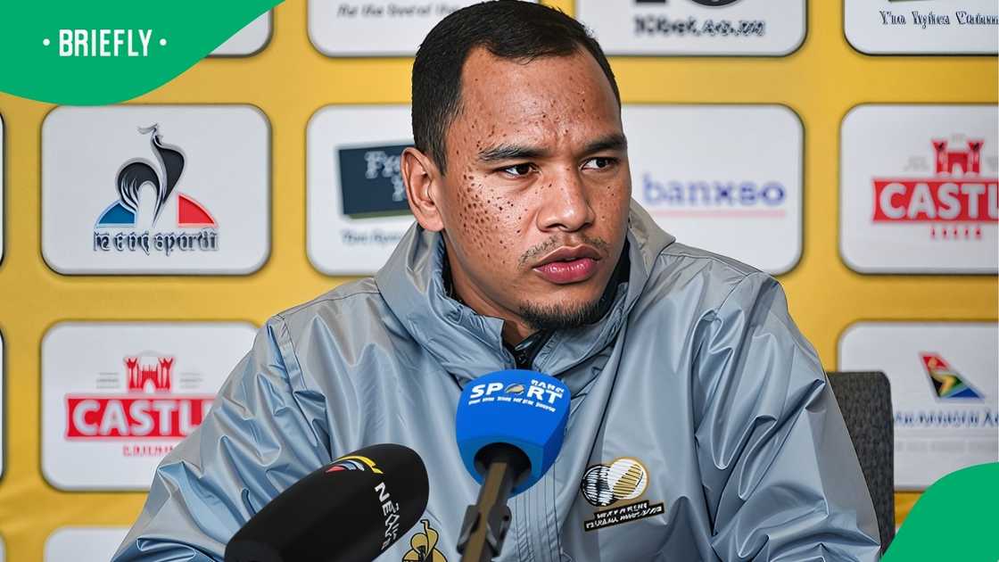 Fawaaz Basadien reacts after joining Mamelodi Sundowns amid links with Kaizer Chiefs. Fawaaz Basadien reacts after joining Mamelodi Sundowns amid links with Kaizer Chiefs.