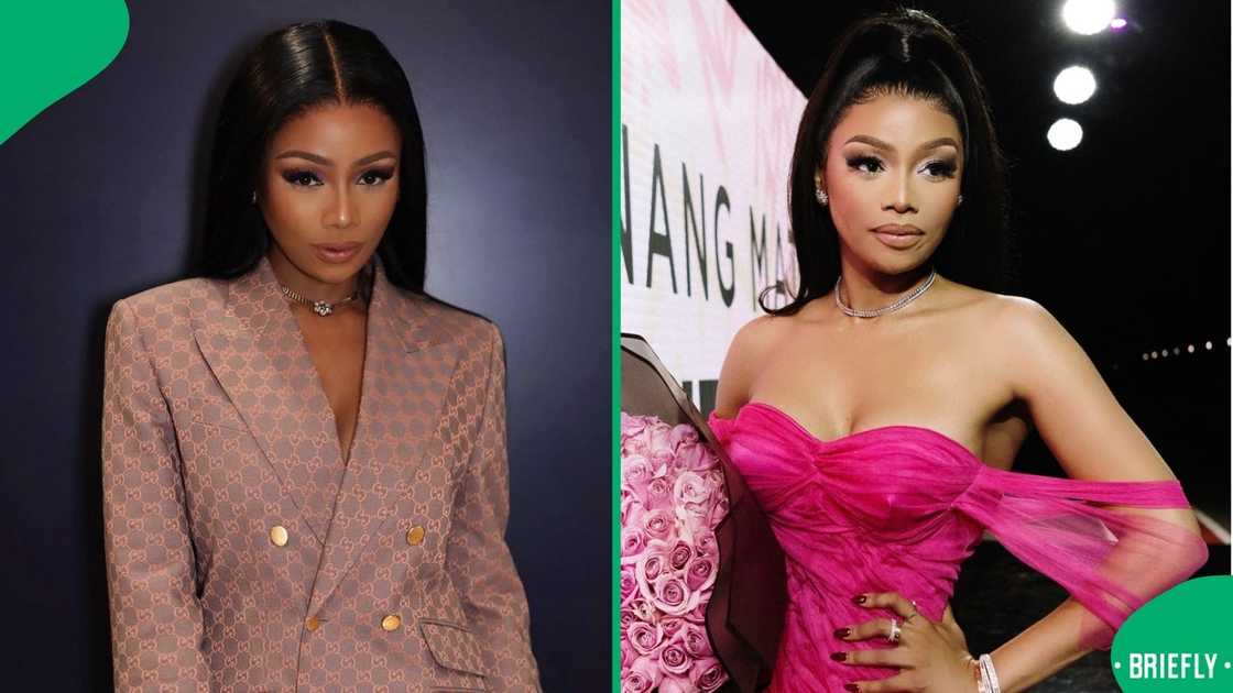 Online users discussed Bonang Matheba's apparent weight loss