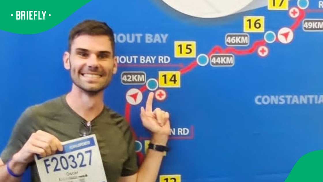 Two Oceans Marathon, Cape Town, Oscar Von Platen Two Oceans Marathon, Cape Town, Oscar Von Platen