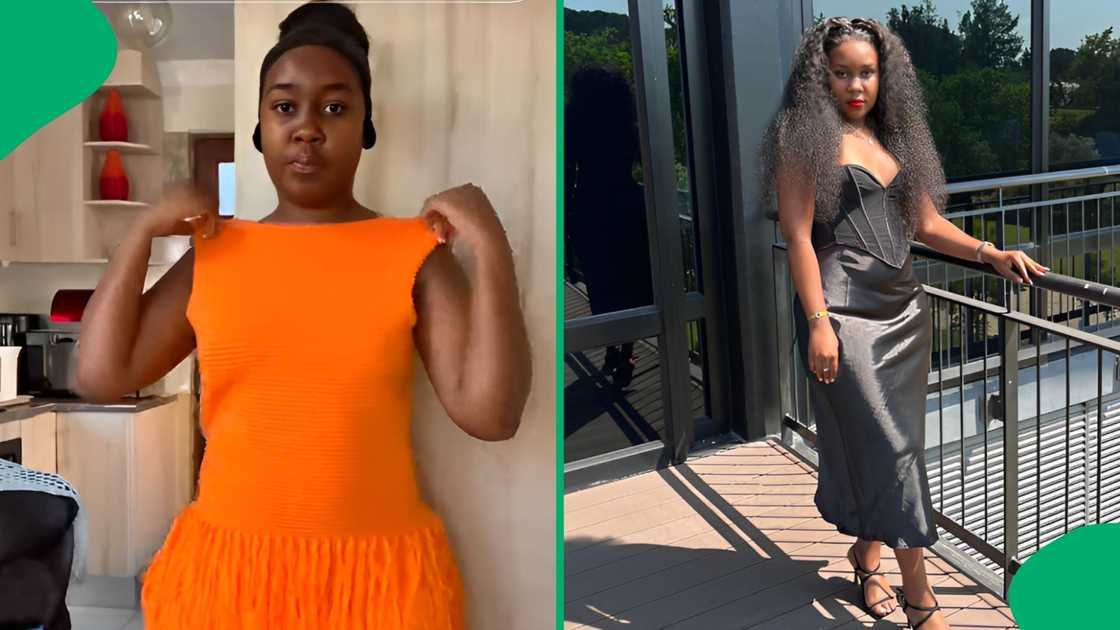 TikTok users were impressed by a lady's taste in dresses that she bought abroad