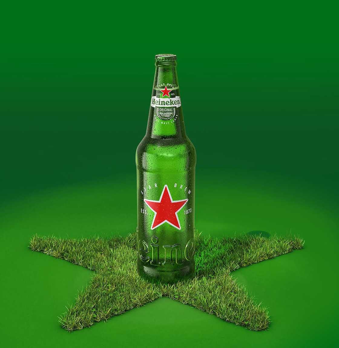 Heineken® new beer bottle