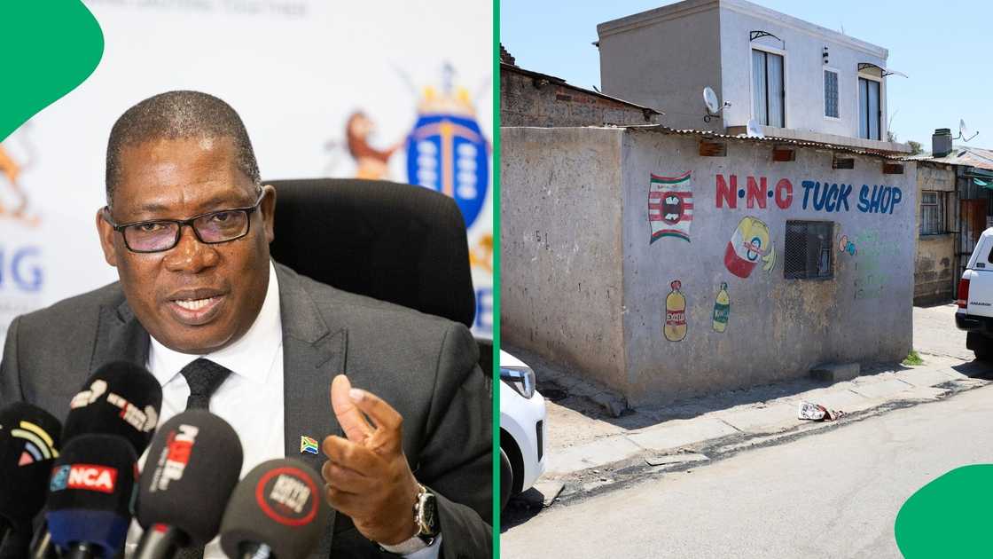 Gauteng Premier Panyaza Lesufi provided an update on spaza shops in the province.