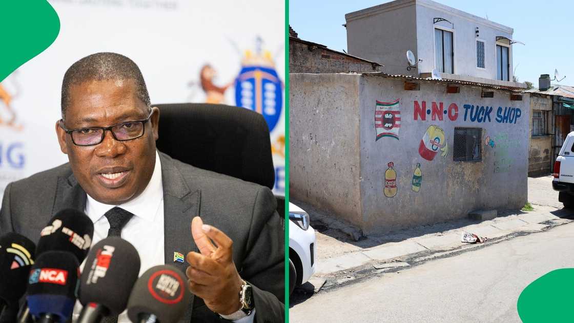 Gauteng Premier Panyaza Lesufi provided an update on spaza shops in the province. Gauteng Premier Panyaza Lesufi provided an update on spaza shops in the province.
