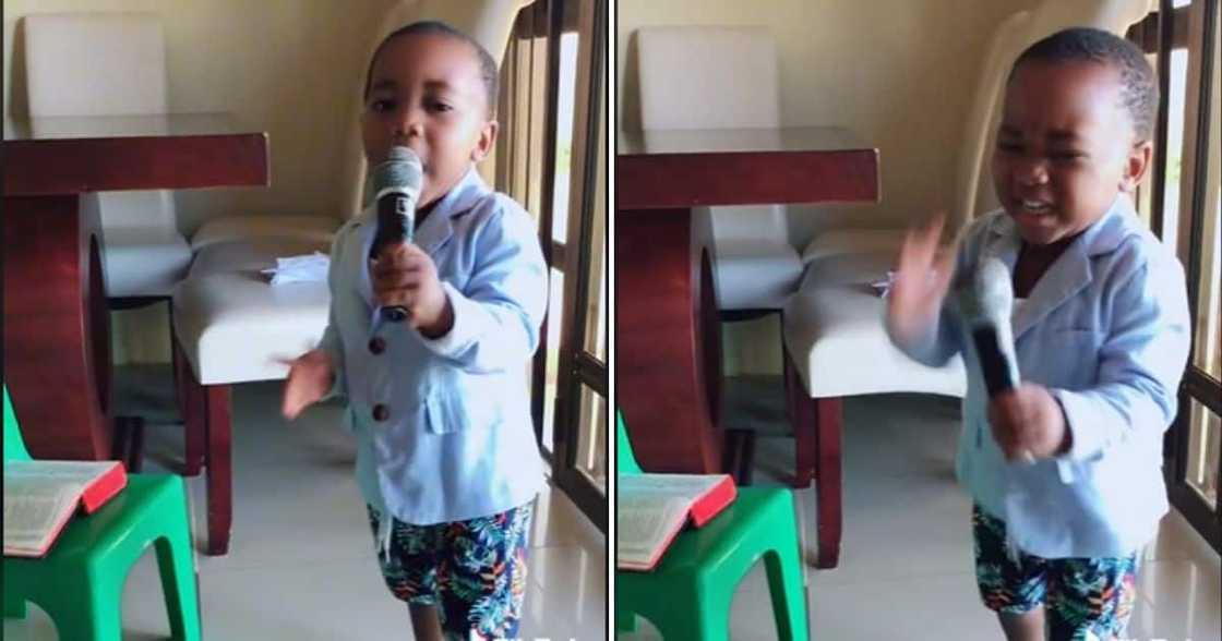 Tiny Toddler Pastor on TikTok