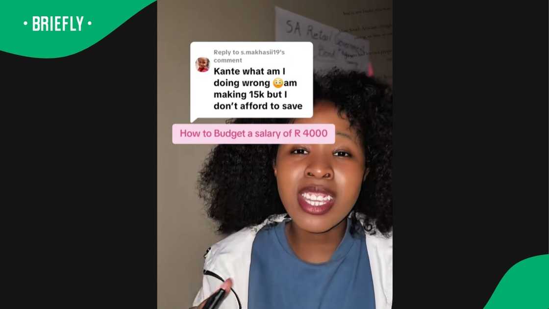 A young woman from Joburg.