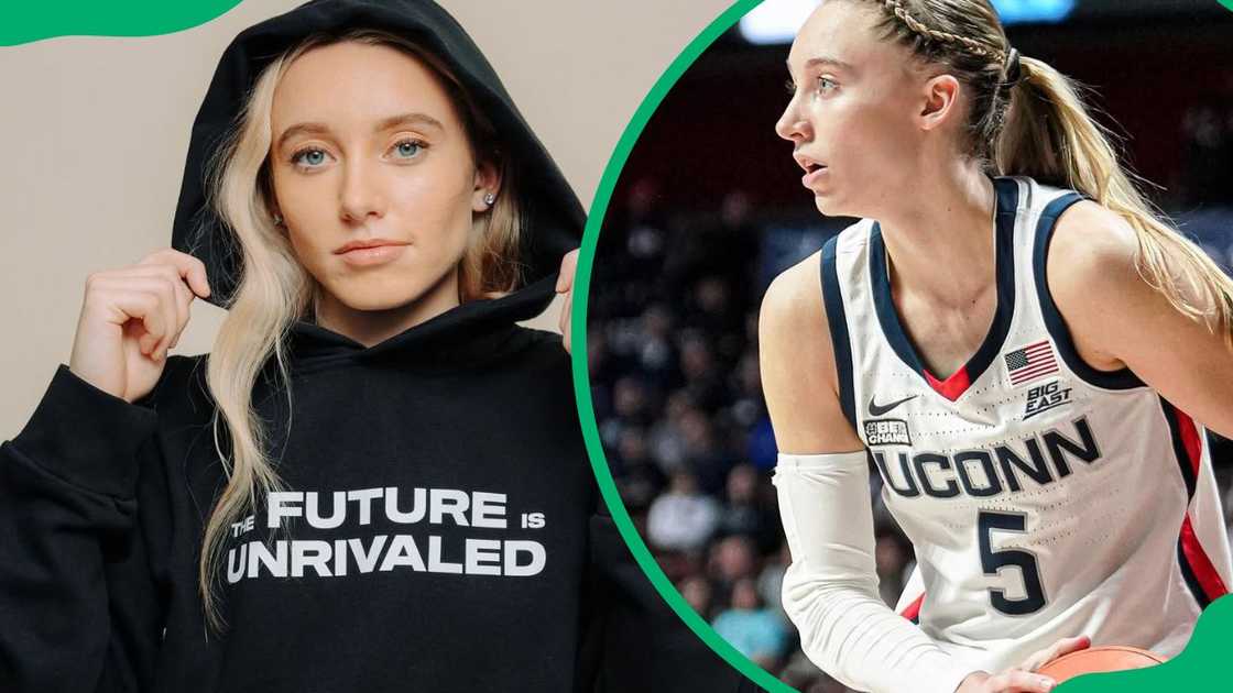 Paige Bueckers the women's basketball player. Paige Bueckers the women's basketball player.