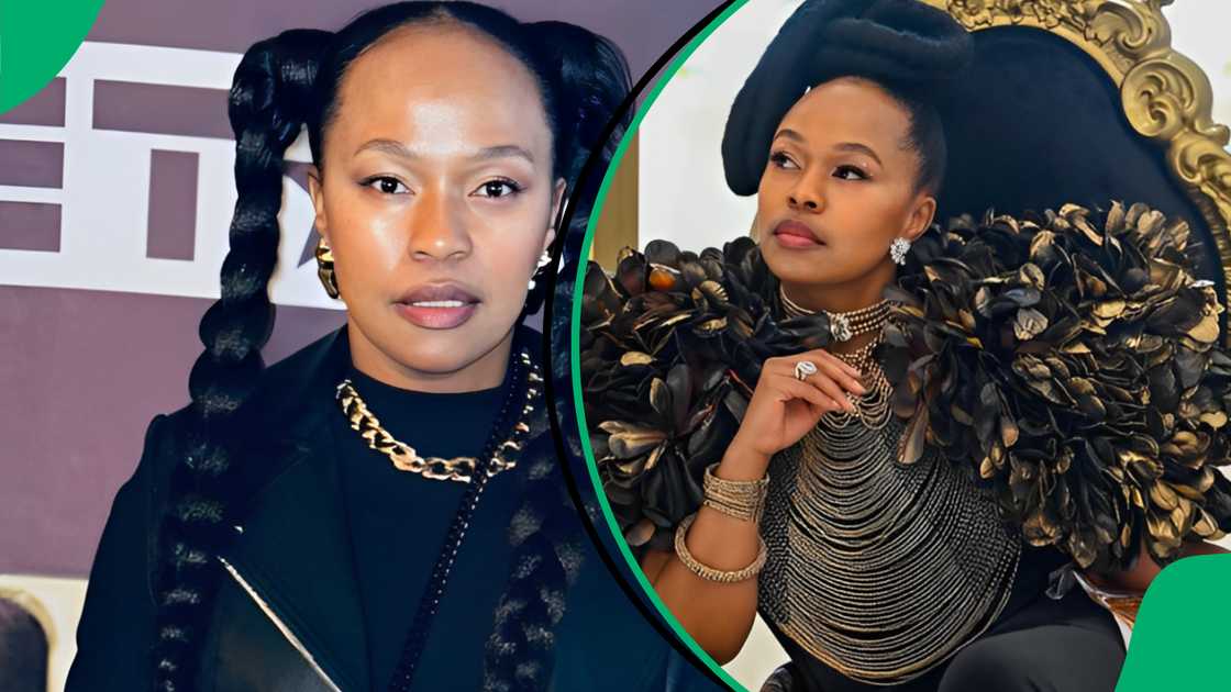 Sindi Dlathu started shooting with 'Isiphetho' cast and crew.