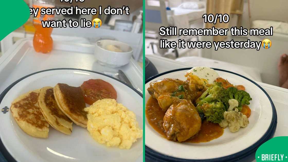 A viral TikTok of gourmet-like meals in a South African private hospital astonished viewers A viral TikTok of gourmet-like meals in a South African private hospital astonished viewers