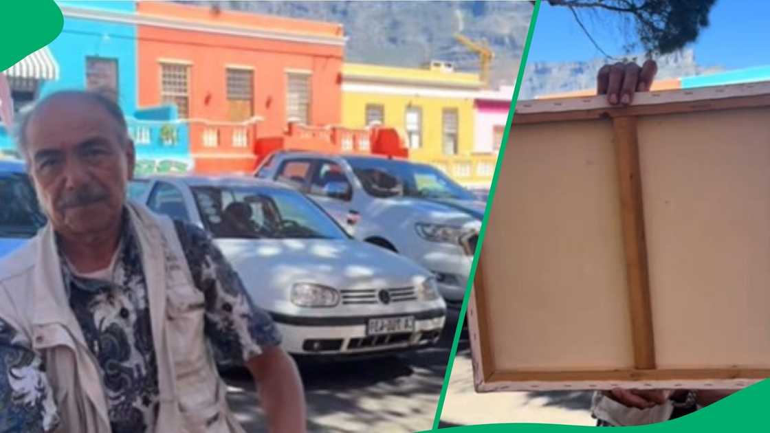 Man shares painting for sale Man shares painting for sale