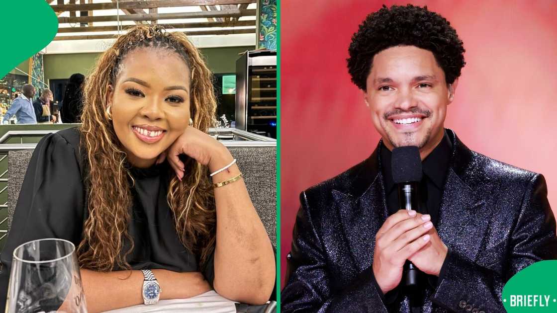 Anele reacted to Trevor Noah hosting the Grammys again Anele reacted to Trevor Noah hosting the Grammys again