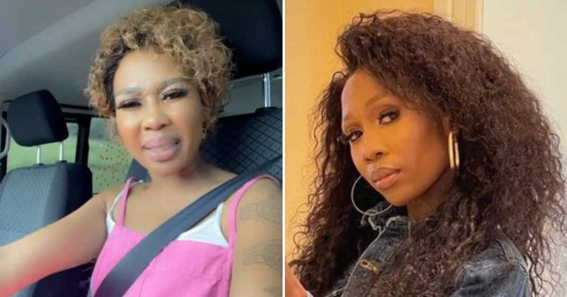 Dineo Ranaka was dragged for driving "recklessly"