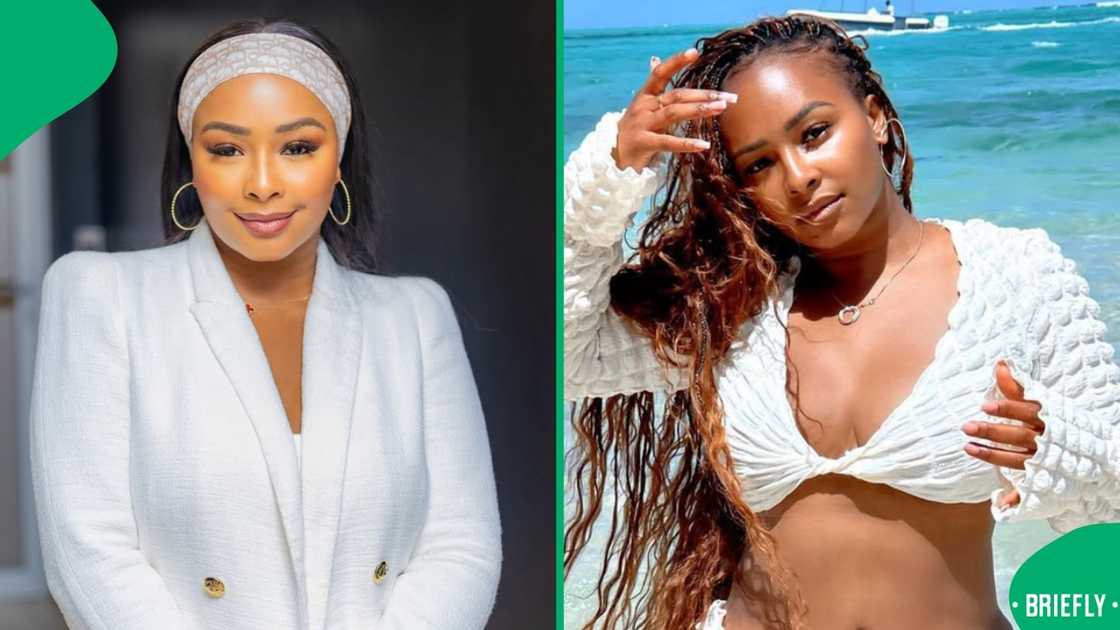 Boity Thulo shared a video of herself at the gym Boity Thulo shared a video of herself at the gym