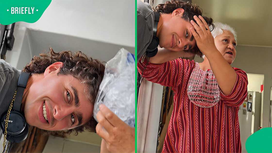 Chad and his grandmother steal hearts online