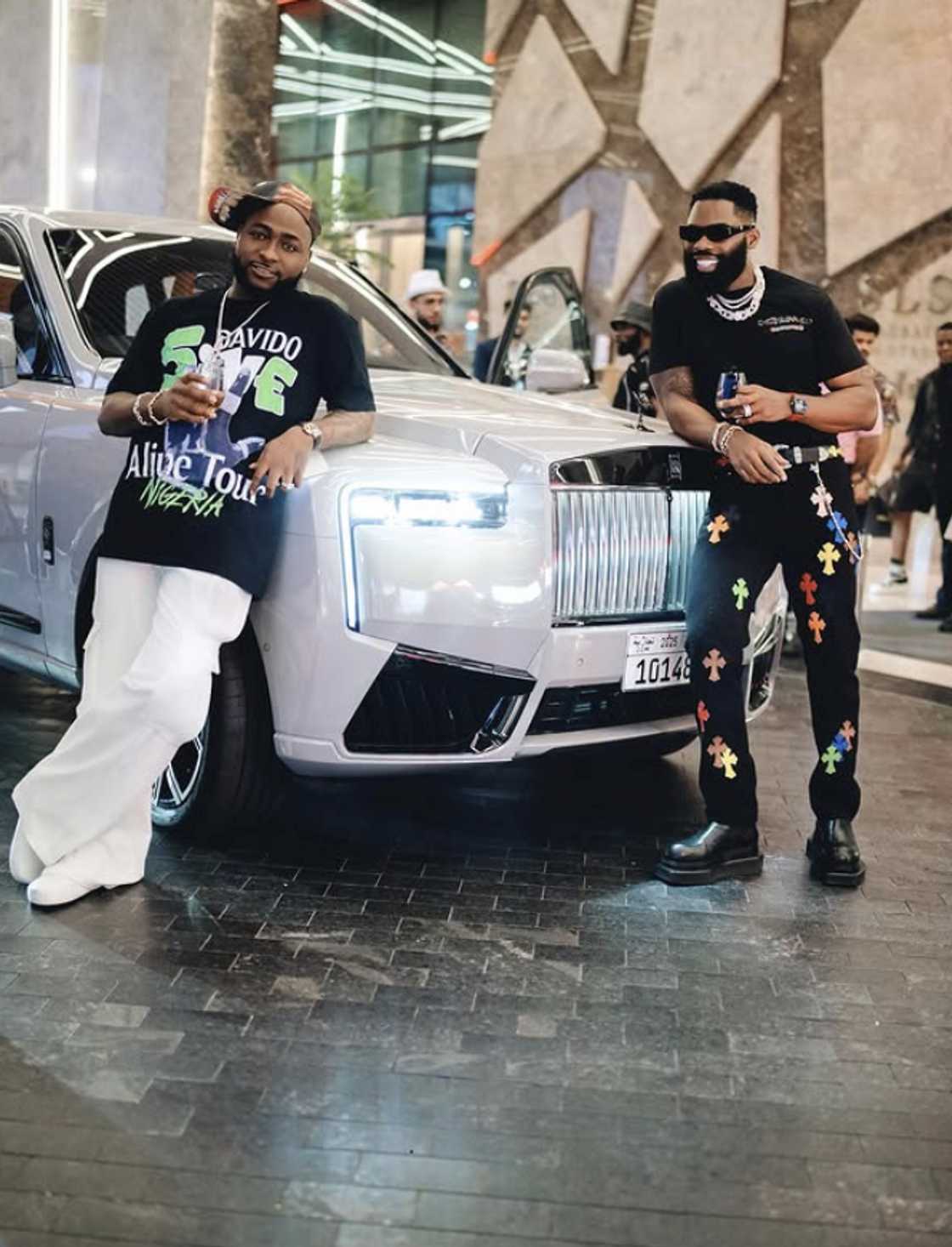 Davido attended and spoke at Igho “Tiny” Ubiribo's funeral Davido attended and spoke at Igho “Tiny” Ubiribo's funeral