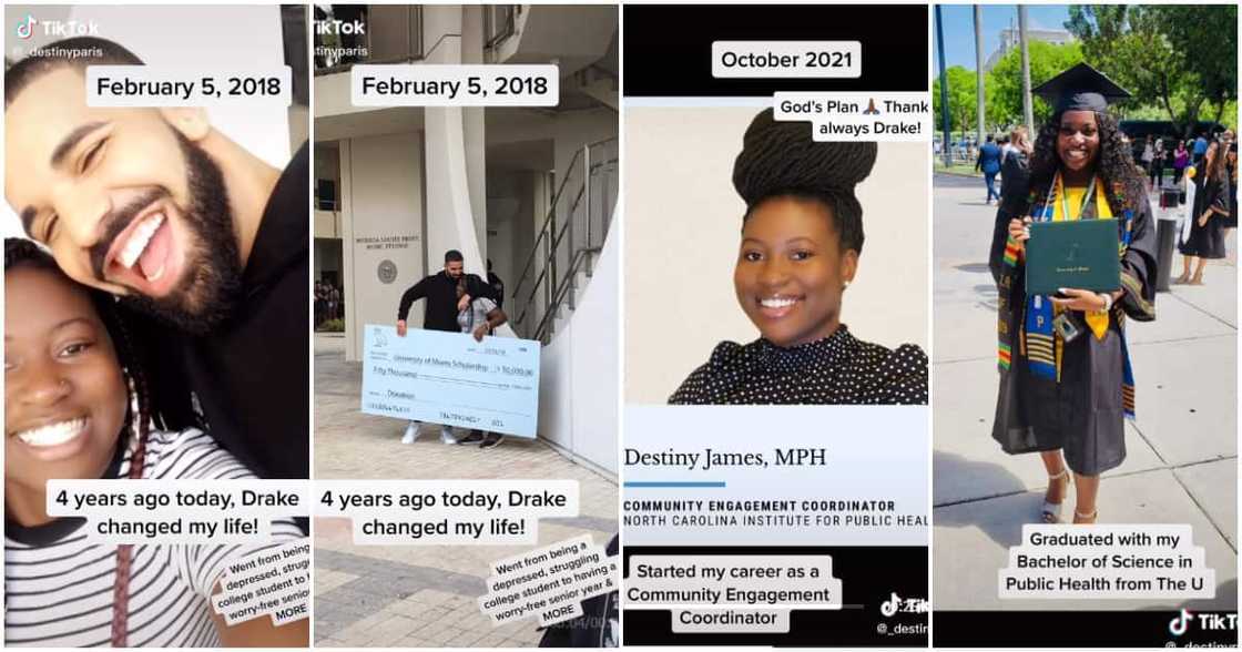 Drake scholarship to Destiny Paris James Drake scholarship to Destiny Paris James