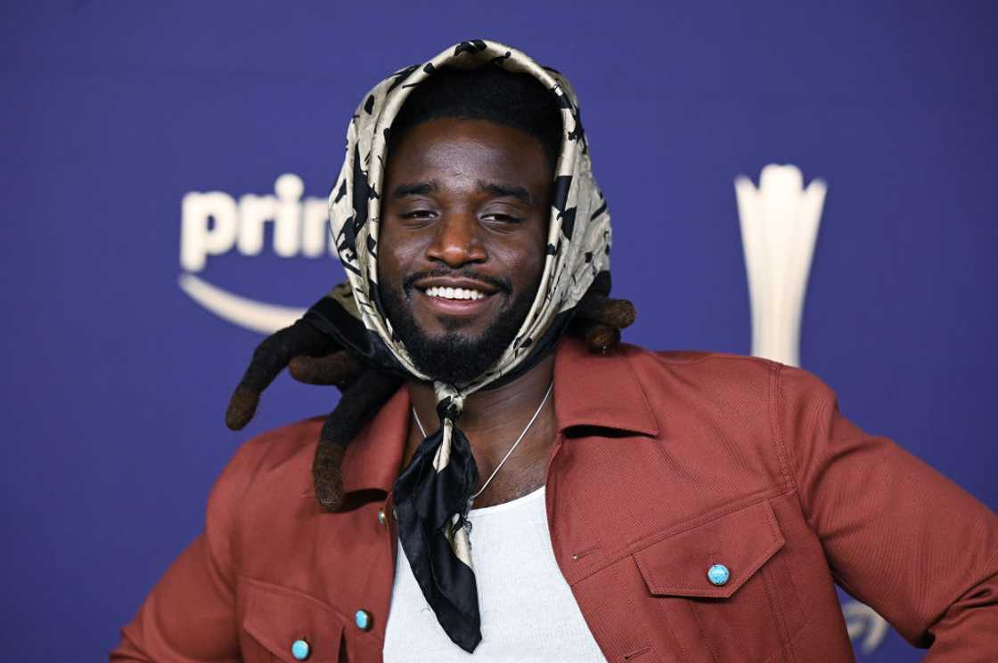 Shaboozey in Frisco, Texas. Shaboozey in Frisco, Texas.