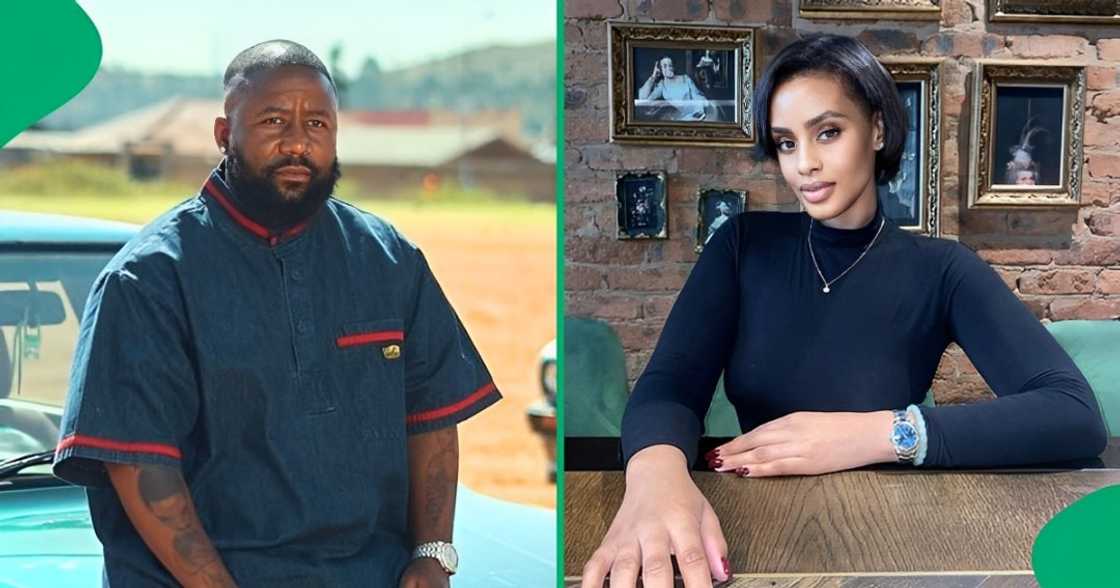 Cassper Nyovest's sister hung out with his baby mama