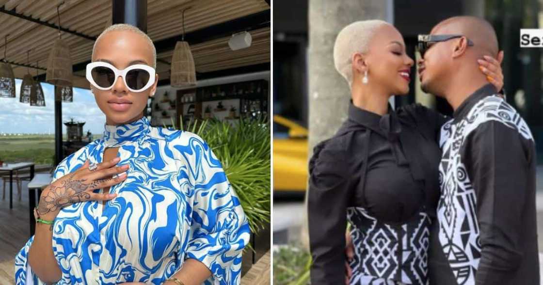 Mihlali Ndamase addresses Leeroy Sidambe rumours Mihlali Ndamase addresses Leeroy Sidambe rumours