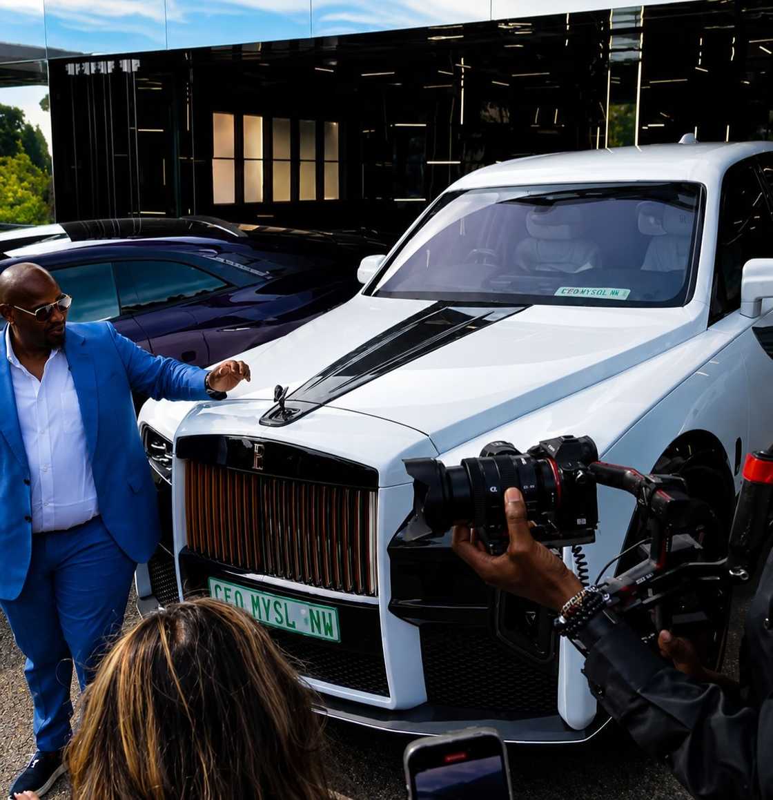 The businessman has become a symbol of success for many who follow his lavish lifestyle online The businessman has become a symbol of success for many who follow his lavish lifestyle online