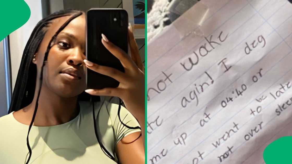 A TikTok user shared two letters written by her little brother who did not wish to be late to school anymore