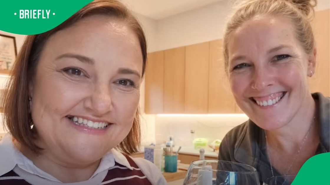 Francie Jermyn and Bronwyn Forbes-Hardinge
