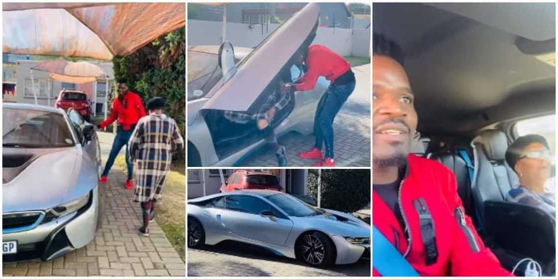 Man celebrates grandma's birthday by taking her out in a N60.7m BMW car, social media reacts Man celebrates grandma's birthday by taking her out in a N60.7m BMW car, social media reacts