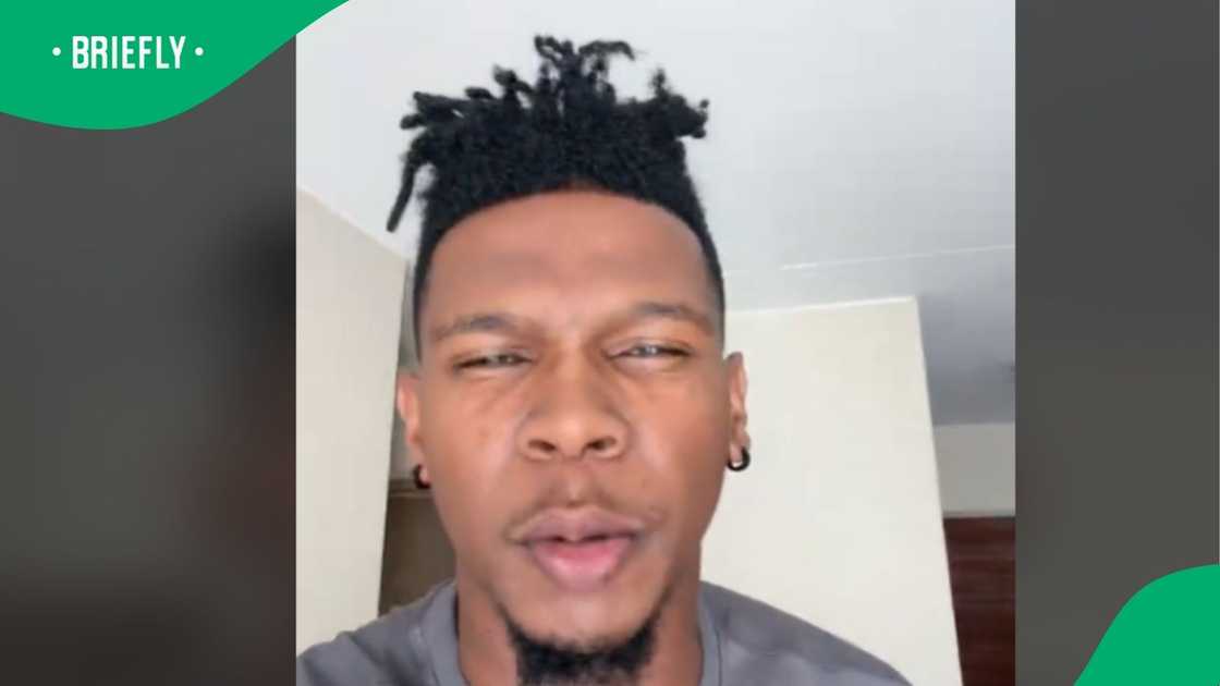 A man addressing the men in South Africa. A man addressing the men in South Africa.