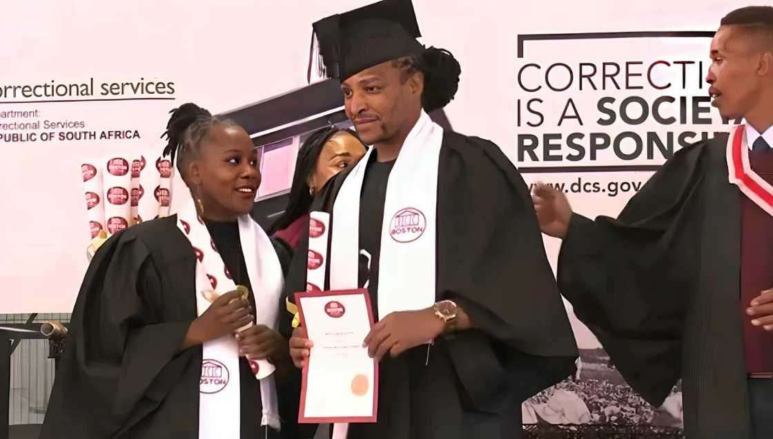 Brickz completed a higher certificate in law