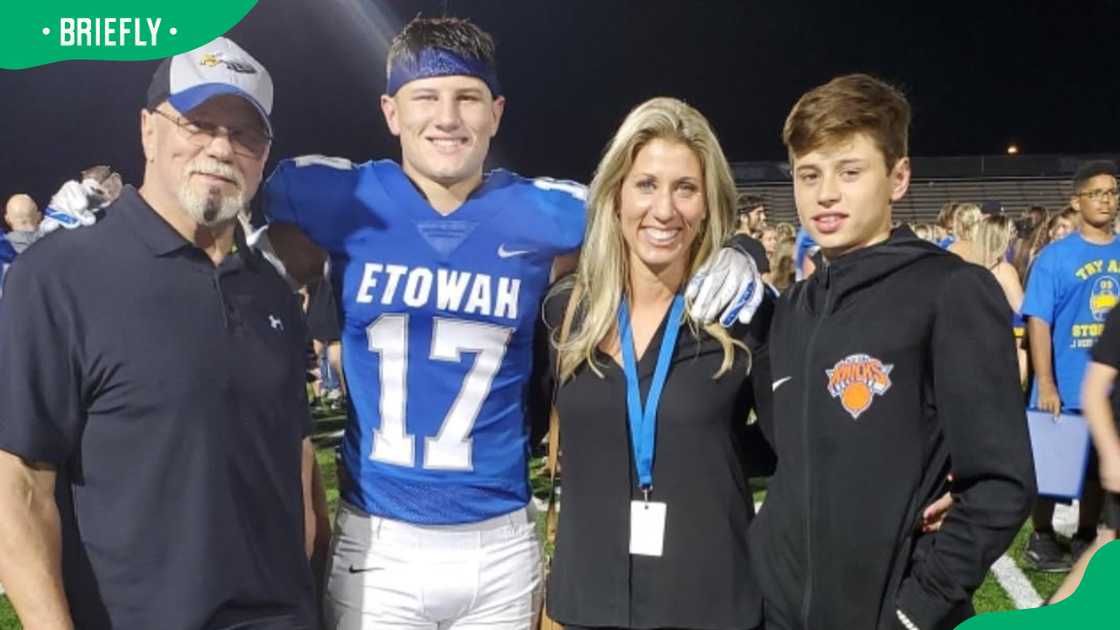 Christa Podsedly with her family