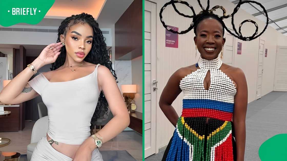 Faith Nketsi went to church in a revealing dress. Faith Nketsi went to church in a revealing dress.