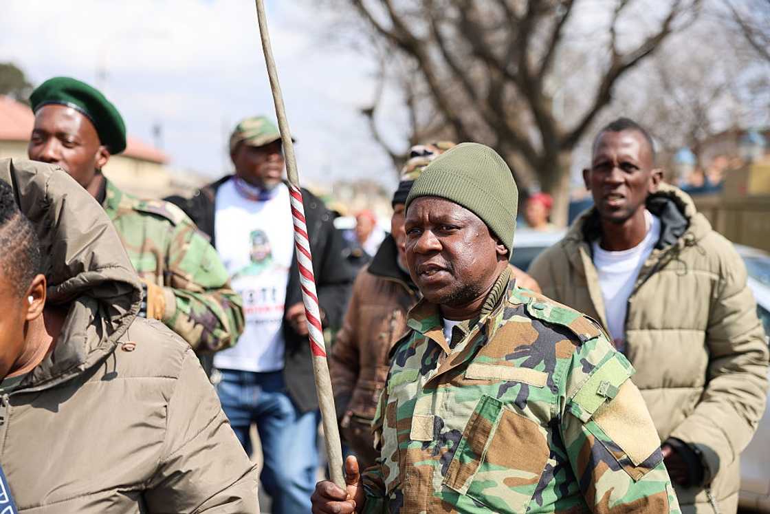Operation dudula's meeting with Aaron Motslaedi did not go well