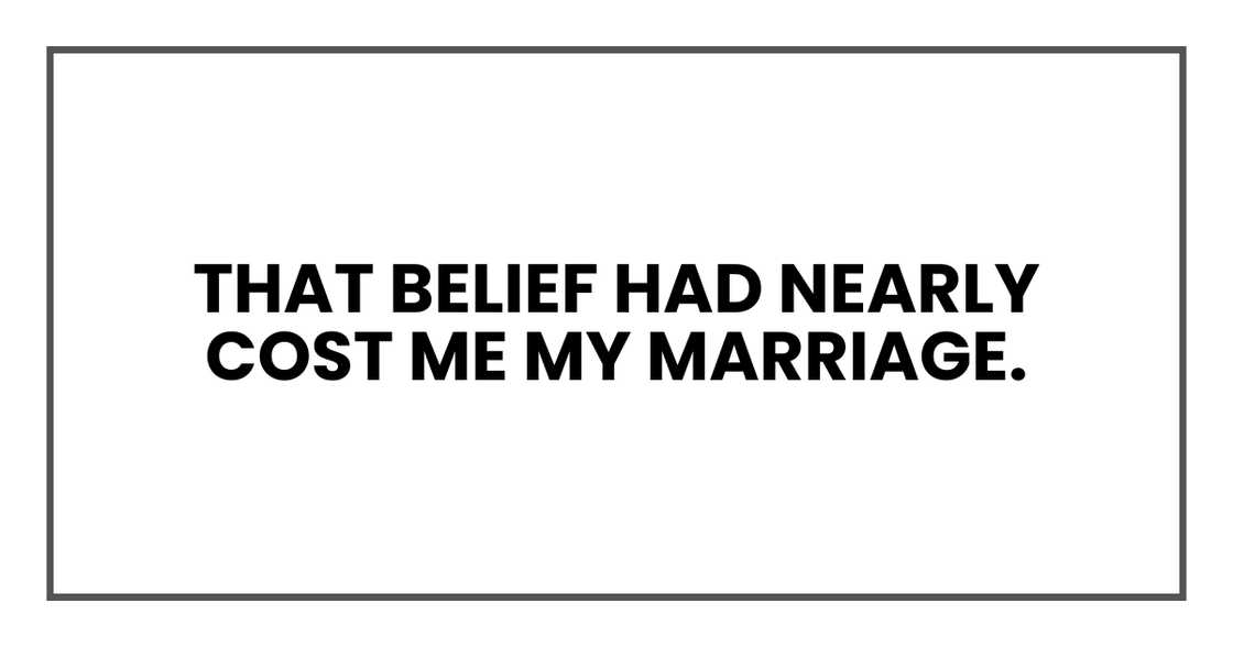 Family pressure. Family pressure.