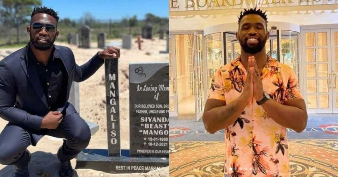 Siya Kolisi, Gqeberha, South Africa, tribute fried, gravesite, photos, rugby