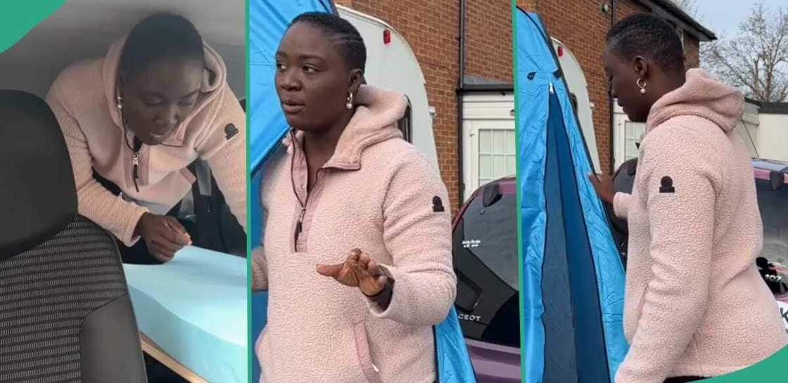 Lady set to drive from London to Lagos. Lady set to drive from London to Lagos.