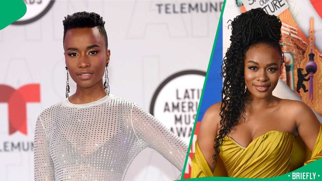 Zozibini Tunzi and Nomzamo Mbatha hang out Zozibini Tunzi and Nomzamo Mbatha hang out