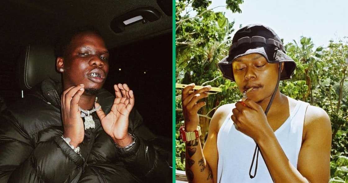 Blxckie announced his upcoming song, 'Baby Jackson' with A-Reece Blxckie announced his upcoming song, 'Baby Jackson' with A-Reece