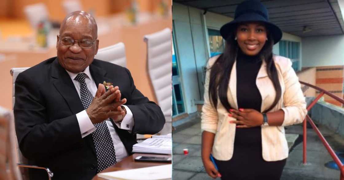 Nonkanyiso Conco wishes Jacob Zuma happy and son birthday